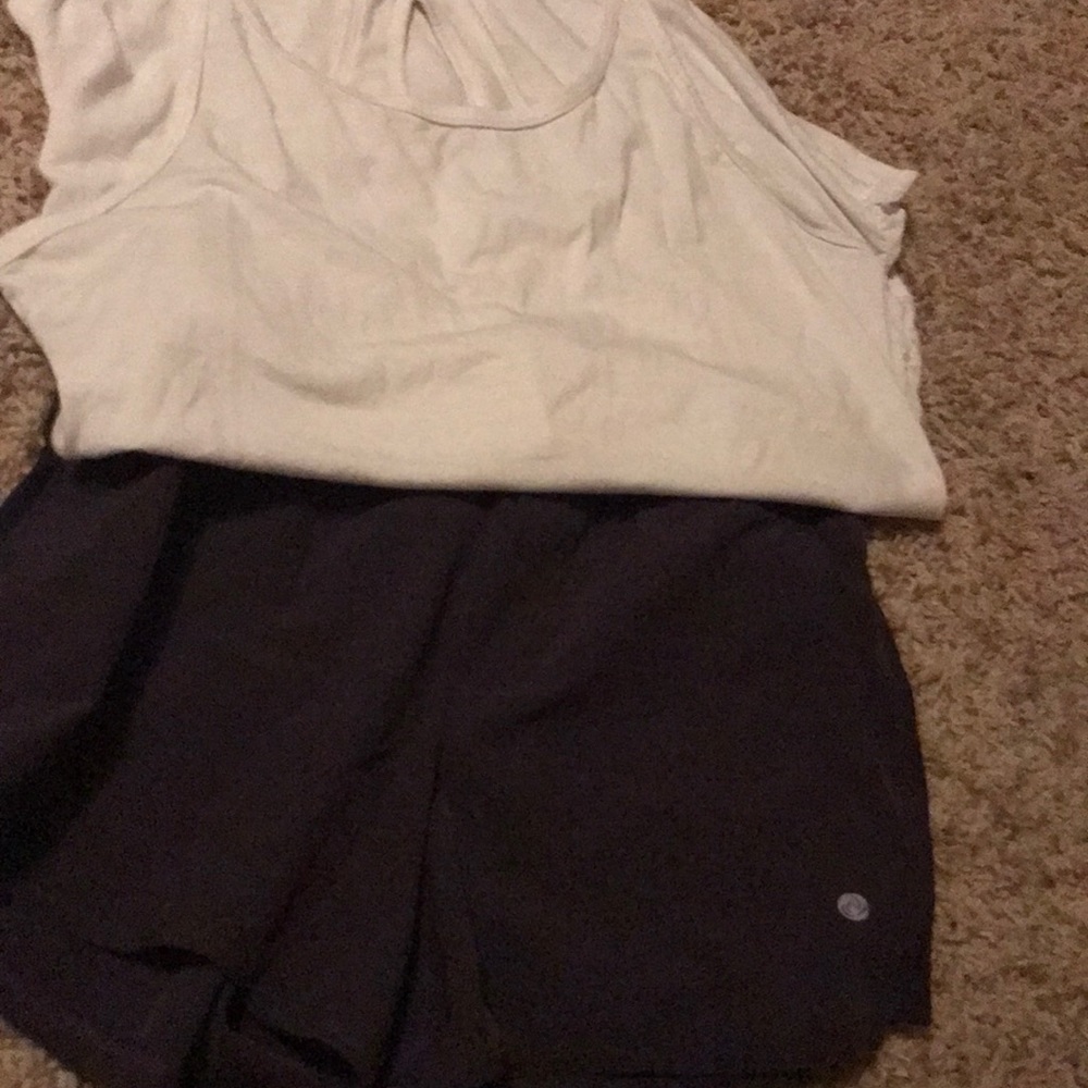 White and purple set
